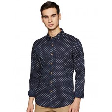 Deals, Discounts & Offers on  - [Size L] Beat London by Pepe Jeans Men's Printed Slim fit Casual Shirt
