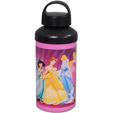 Deals, Discounts & Offers on Home & Kitchen - Disney Princess Stainless Steel Sipper Bottle, 500ml, Pink/Black