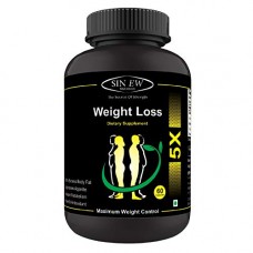 Deals, Discounts & Offers on Personal Care Appliances - Sinew Nutrition Weight Loss 5X (Garcinia Cambogia Extract, Green Tea Extract, Piperine, Hoodia Gordonii & Ginger Root Extract) - 60 Count
