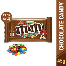 Deals, Discounts & Offers on Grocery & Gourmet Foods -  M&Ms Milk Chocolate Candies Gift Pack, 45g (Pack of 4)