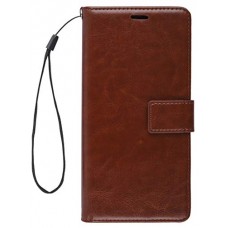 Deals, Discounts & Offers on  - CASSIEY PU Leather Flip Cover For Samsung Galaxy M30, Executive Business : Inner Soft TPU, Leather, Magnetic Lock, Wallet, Stand, Brown