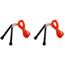 Deals, Discounts & Offers on  - HIRNOTS Super Pencil Skipping Rope Pack Of 2 Speed Skipping Rope Speed Skipping Rope(Multicolor, Length: 254 cm)