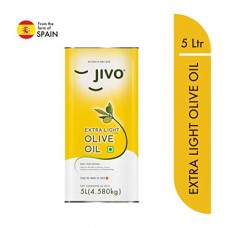 Deals, Discounts & Offers on  - Jivo Extra Light Olive Oil 5 LTR (TIN)