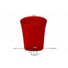 Deals, Discounts & Offers on  - Acid Eye MINI-101 Bluetooth Speaker with Stereo Amplified Boom Box with All Multimedia Feature(Red)