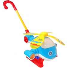 Deals, Discounts & Offers on Toys & Games - Miss & Chief Push and Pull Plane(Blue)