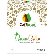 Deals, Discounts & Offers on Beverages - Coffbrae Organic & Unroasted Green Coffee Bean - Instant Coffee(200 g)
