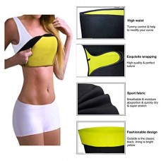 Deals, Discounts & Offers on  - Dtex Sweat Waist Belt | Belly Tummy Yoga Wrap Black Exercise Body Slim Look Belt -115 cm