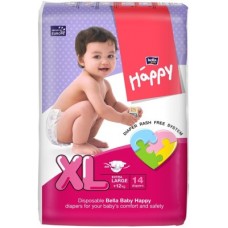 Deals, Discounts & Offers on Baby Care - Bella Happy Diapers - XL(14 Pieces)
