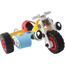 Deals, Discounts & Offers on Toys & Games - TurboZ Build N Play Motorcycle (71 part(Multicolor)