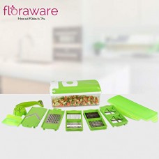 Deals, Discounts & Offers on Home & Kitchen - Floraware Plastic Multi Fruit and Vegetable Cutter, Green