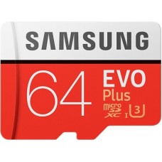 Deals, Discounts & Offers on Storage - Samsung EVO Plus 64 GB MicroSDXC Class 10 100 MB/s Memory Card(With Adapter)