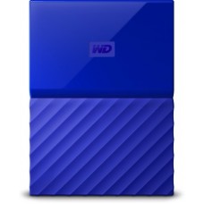 Deals, Discounts & Offers on Storage - WD My Passport 4 TB Wired External Hard Disk Drive(Blue)
