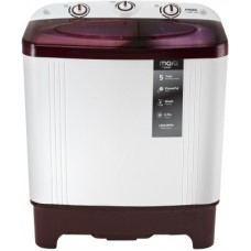 Deals, Discounts & Offers on Home Appliances - MarQ by Flipkart 6.2 kg Semi Automatic Top Load White, Maroon(MQSAHM62)