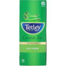 Deals, Discounts & Offers on Beverages - Tetley Pure Original Green Tea Bags Box(100 Bags)
