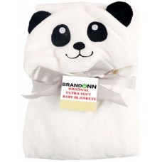 Deals, Discounts & Offers on Baby Care - Brandonn Cartoon Single Hooded Baby Blanket(Microfiber, White)