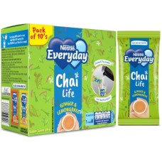 Deals, Discounts & Offers on Beverages - Nestle Everyday Chai Life Ginger, Lemon Grass Instant Tea Box(160 g)