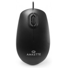 Deals, Discounts & Offers on Laptop Accessories - Amkette Kwik Pro 7 Wired Optical Mouse(USB 2.0, Black)