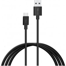 Deals, Discounts & Offers on Mobile Accessories - Portronics POR-656 Konnect Core 1 m USB Type C Cable(Compatible with All Phones With Type C port, Black, Sync and Charge Cable)