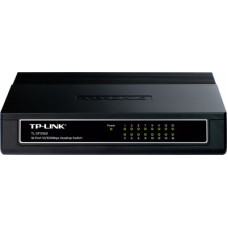 Deals, Discounts & Offers on Computers & Peripherals - [Pre-Book] TP-LINK TL-SF1016D 16-Port 10/100Mbps Desktop Switch(Black)