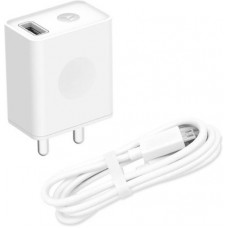 Deals, Discounts & Offers on Mobile Accessories - Motorola USB Rapid Charger with Micro-USB Data Cable Fast charging 2 A Mobile Charger with Detachable Cable(White, Cable Included)