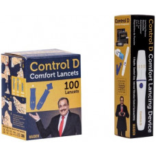 Deals, Discounts & Offers on Electronics - Control D Lancing Device & 100 Glucometer Lancets(100)