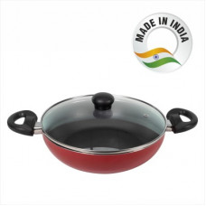 Deals, Discounts & Offers on Cookware - Butterfly Rapid Kadhai 24 cm with Lid(Aluminium, Non-stick, Induction Bottom)