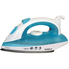 Deals, Discounts & Offers on Irons - Havells fabio 1250 W Steam Iron(Blue)
