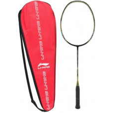 Deals, Discounts & Offers on Sports - Li-Ning NP 828 Black, Gold Unstrung Badminton Racquet(Pack of: 1, 84 g)