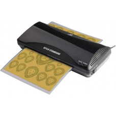 Deals, Discounts & Offers on Office Equipments - GoldStandard (USA) Professional Hot and cold thermal laminator Automatic A4 size laminators best For home office ID aadhar card paper document with free pouches 8.2 inch Lamination Machine