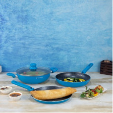 Deals, Discounts & Offers on Cookware - Wonderchef Power Induction Bottom Cookware Set(Aluminium, 4 - Piece)