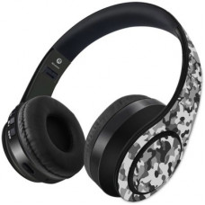 Deals, Discounts & Offers on Headphones - Kook N Keech Camo Effect Grey-Wireless Headphones Bluetooth Headset(Multicolor, On the Ear)