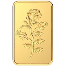 Deals, Discounts & Offers on  - [For ICICI Credit Card Users] Malabar Gold and Diamonds Rose Impression 24 (9999) K 2 g Yellow Gold Bar