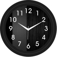 Deals, Discounts & Offers on  - Dinine Craft Analog 31 cm X 31 cm Wall Clock(Black, With Glass)