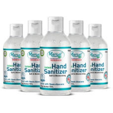 Deals, Discounts & Offers on  - maruel Anti-bacterial Ethyl Alcohol Based Hand Sanitizer Bottle(5 x 100 ml)