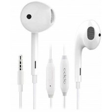 Deals, Discounts & Offers on Headphones - OPPO EARPHONE COMPATIBLE WITH ALL MODELS (PACK OF 1) Wired Headset(White, In the Ear)