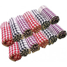 Deals, Discounts & Offers on  - Manan kitchen/dining towel/napkin Multicolor Napkins(12 Sheets)
