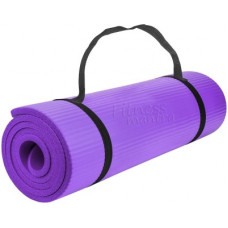 Deals, Discounts & Offers on  - Fitness Mantra 6MM Anti Skid Yoga , Exercise & Gym Mat with Strap Purple 6 mm Yoga Mat