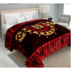 Deals, Discounts & Offers on  - IWS Self Design Double Mink Blanket(Polyester, Multicolor)