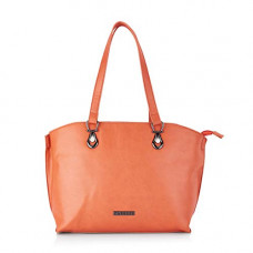 Deals, Discounts & Offers on Watches & Handbag - Caprese Vienna Women's Satchel (Orange)