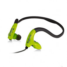 Deals, Discounts & Offers on  - Amkette Trubeats Pulse S8 Neckband Design Sports Wired Headphones with Built-in Microphone - 1 year warranty -[Green]