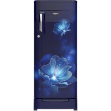 Deals, Discounts & Offers on Home Appliances - Whirlpool 190 L Direct Cool Single Door 5 Star (2019) Refrigerator with Base Drawer(Sapphire Radiance, 205 impc Roy 5s sapphire radiance-e)