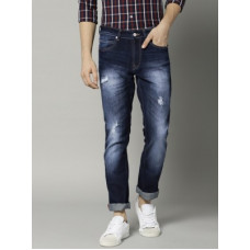 Deals, Discounts & Offers on Men - [Size 32] French ConnectionSlim Men Dark Blue Jeans