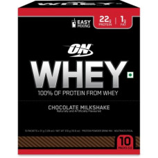 Deals, Discounts & Offers on  - Optimum Nutrition 100%Powder Trial Box Whey Protein(310 g, Chocolate Milkshake)