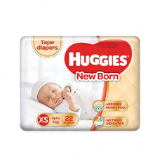 Deals, Discounts & Offers on  - Huggies New Born Taped Diapers (22 Counts)