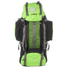 Deals, Discounts & Offers on  - Impulse 75 Ltrs Green Trekking Backpack (Impulse 75 Ltrs Front Net Green)