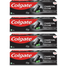 Deals, Discounts & Offers on  - Colgate Bamboo Charcoal Clean & mint (pack of 4 ) Toothpaste(120 g, Pack of 4)
