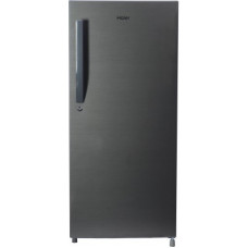Deals, Discounts & Offers on Home Appliances - Haier 195 L Direct Cool Single Door 5 Star (2019) Refrigerator(Brushline Silver, HRD-1955CBS-E)