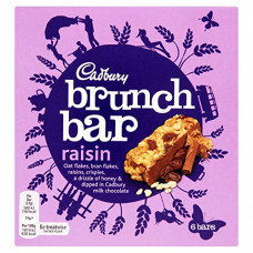 Deals, Discounts & Offers on Grocery & Gourmet Foods - Cadbury Brunch Bar Raisin, 6 Bars