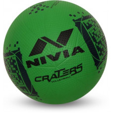 Deals, Discounts & Offers on Auto & Sports - Nivia Crater (matrix) Volleyball - Size: 4(Pack of 1, Green)