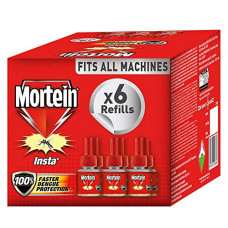 Deals, Discounts & Offers on Personal Care Appliances -  Mortein Insta5 Vaporizer Refill - 35 ml (Pack of 6)